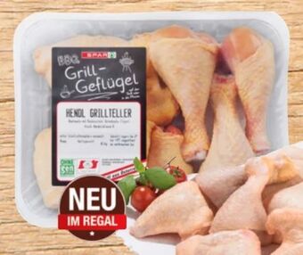 Eurospar BBQ Hendl-Grillteller Angebot