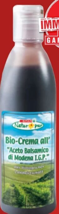 Spar Bio-Crema all'Aceto Balsamico di Modena Angebot
