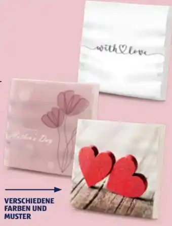 Hofer Servietten Muttertag Angebot