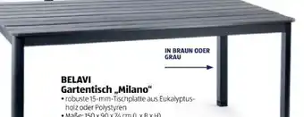 Hofer Gartentisch Milano Angebot