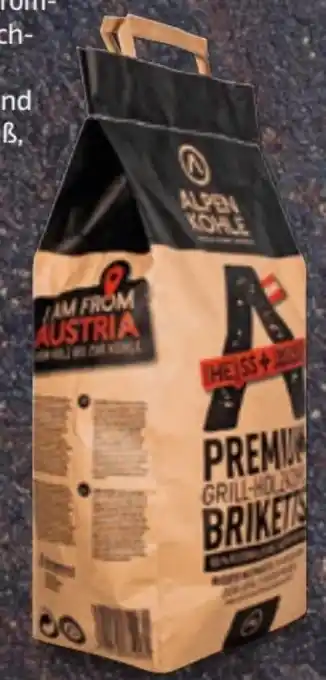 Hofer Premium Grill-Holzkohle Briketts Angebot