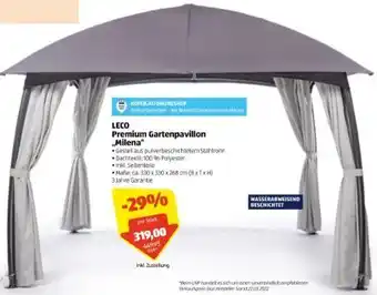 Hofer Premium Gartenpavillon Milena Angebot