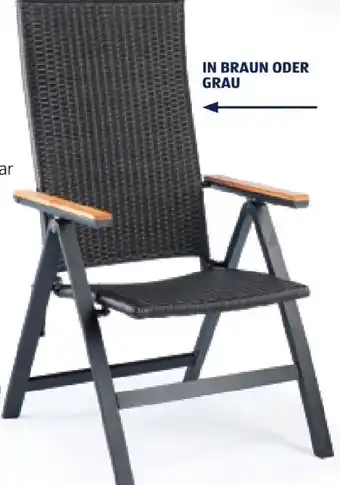 Hofer Klappsessel Milano Angebot