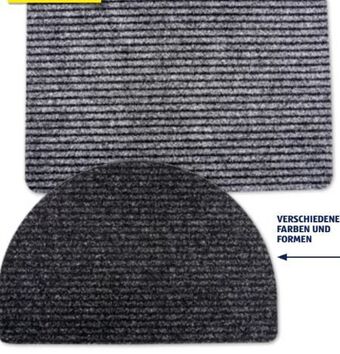 Hofer Fußmatte Rauhaar-Rips Angebot