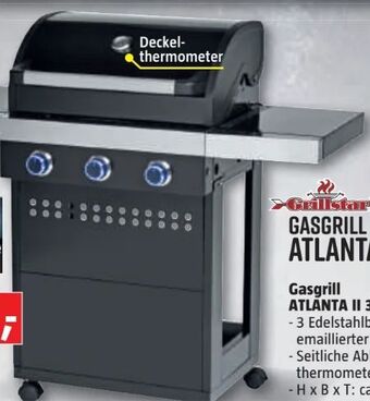 Bauhaus Gasgrill Atlanta II 300 Angebot