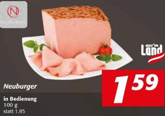 Nah&Frisch Neuburger 100 g Angebot