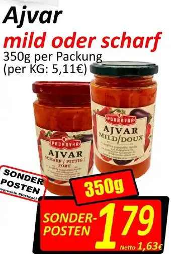 Wurstico Ajvar 350 g Angebot