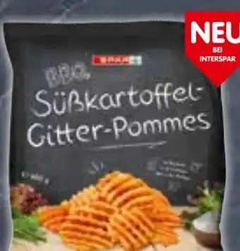 Interspar Süsskartoffel Gitterpommes Angebot
