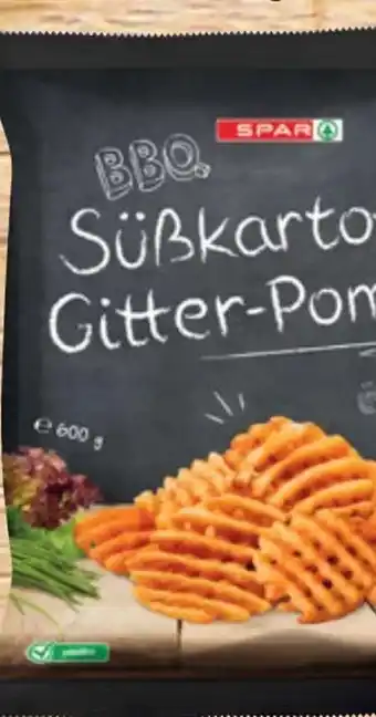 Spar Süsskartoffel Gitterpommes Angebot