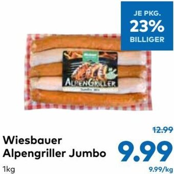 T&G Wiesbauer Alpengriller Jumbo 1kg Angebot