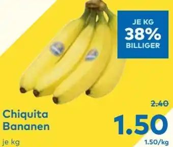 T&G Ciquita Bananen 1.50/kg Angebot
