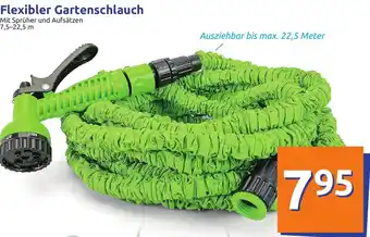 Action Flexibler Gartenschlauch 7,5-22,5 m Angebot