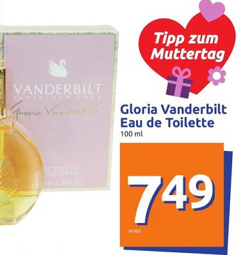 Action Gloria Vanderbilt Eau De Toilette 100 ml Angebot