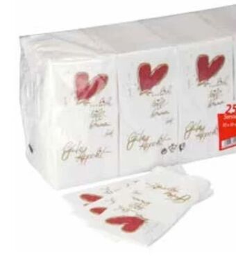 Transgourmet Servietten Herzlich Willkommen Angebot