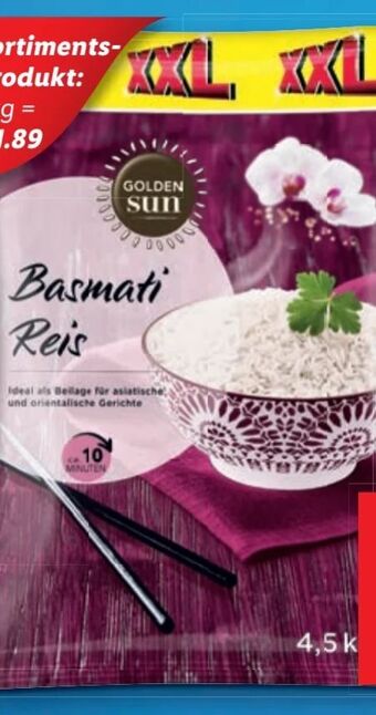 Lidl Basmati Reis Angebot