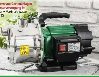 Norma Edelstahl Gartenpumpe Angebot