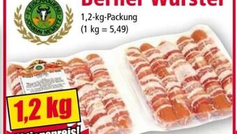 Norma Berner Würstel Angebot