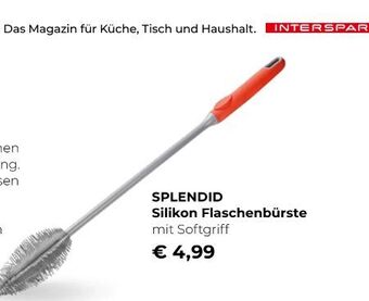 Interspar Silikon Flaschenbürste Angebot