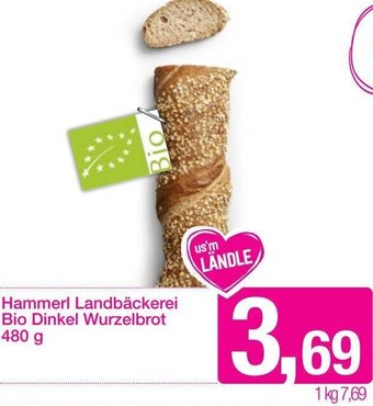 Sutterlüty Hammerl Landbäckerei Bio Dinkel Wurzelbrot 480g Angebot