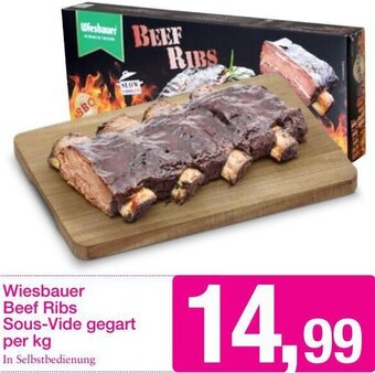 Sutterlüty Wiesbauer Beef Ribs Sous-Vide Gegart Per Kg Angebot