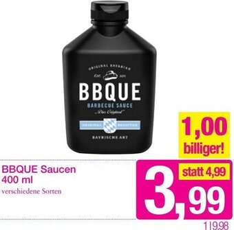 Sutterlüty BBQUE Saucen 400 ml Angebot