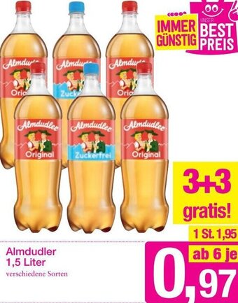 Sutterlüty Almdudler 1,5 Liter Angebot