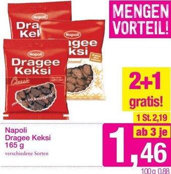 Sutterlüty Napoli Dragee Keksi 165g Angebot