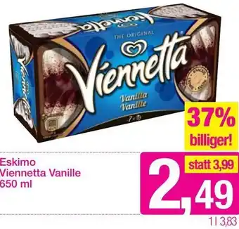 Sutterlüty Eskimo Viennetta 650 ml Angebot