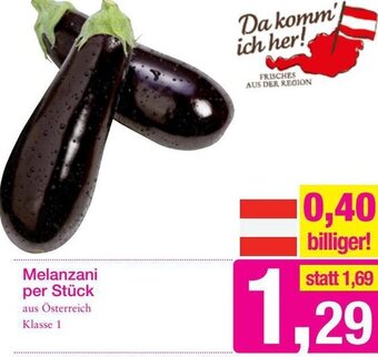 Sutterlüty Melanzani Angebot