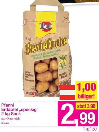 Sutterlüty Pfanni Erdäpfel 2 Kg Angebot