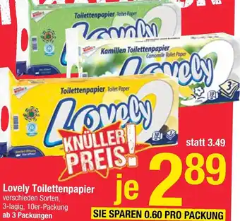 Maximarkt Lovely Toilettenpapier 10er Angebot