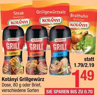 Maximarkt Kotanyi Grillgewürz 80 g Angebot