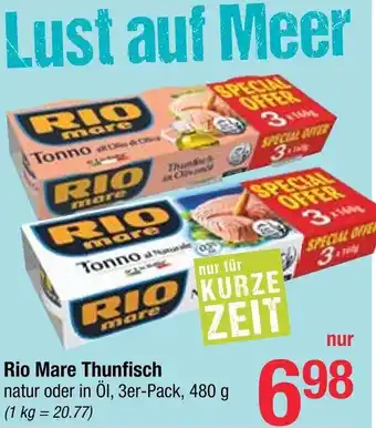 Maximarkt Rio Mare Thunfisch 480 g Angebot