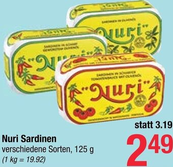 Maximarkt Nuri Sardinen 125 g Angebot