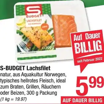 Maximarkt S-Budget Lachsfilet 300 g Angebot