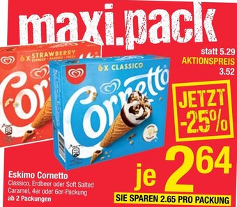 Maximarkt Eskimo Cornetto Angebot