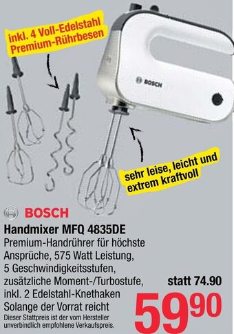 Maximarkt Handmixer MFQ 4835DE Angebot