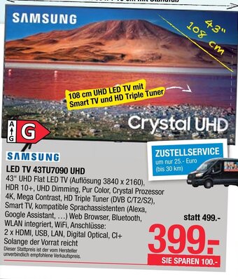 Maximarkt Led Tv 43TU7090 UHD Angebot