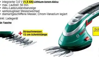 Zgonc Akku-Gras-Strauchscheren-Set ISIO 3 Angebot