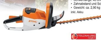 Zgonc Akku-Heckenschere HSA 56 Angebot