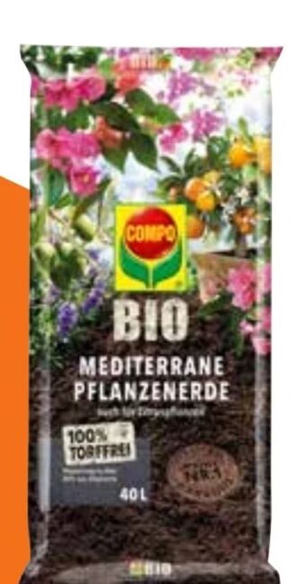 OBI Bio Mediterrane Pflanzenerde Angebot