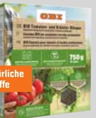 OBI Living Garden Bio Tomaten-Kräuterdünger Angebot