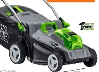 OBI Akku-Rasenmäher A-RM-2x20/37 Set Angebot