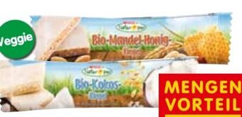 Interspar Bio-Riegel Mandel Honig Angebot