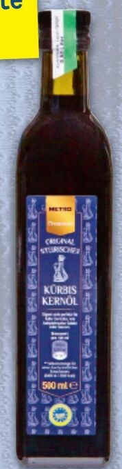 Metro Kürbiskernöl Angebot
