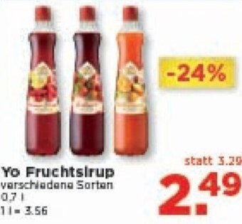 Unimarkt Yo Fruchtsirup 0,7 L Angebot