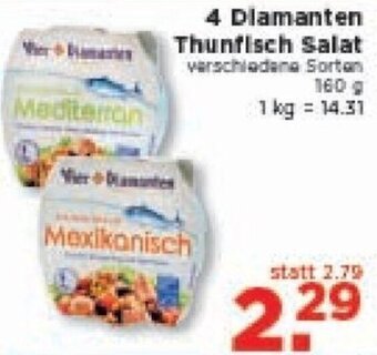Unimarkt 4 Diamanten Thunfisch Salat 160 g Angebot