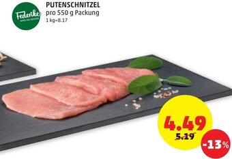 PENNY Putenschnitzel 550 g Angebot