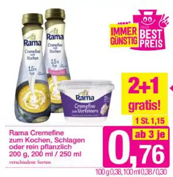 Sutterlüty Rama Cremafine Zum Kochen Angebot