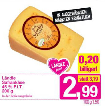 Sutterlüty Ländle Safrankäse 200g Angebot